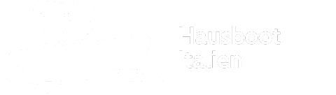 Hausboot Italien Logo white